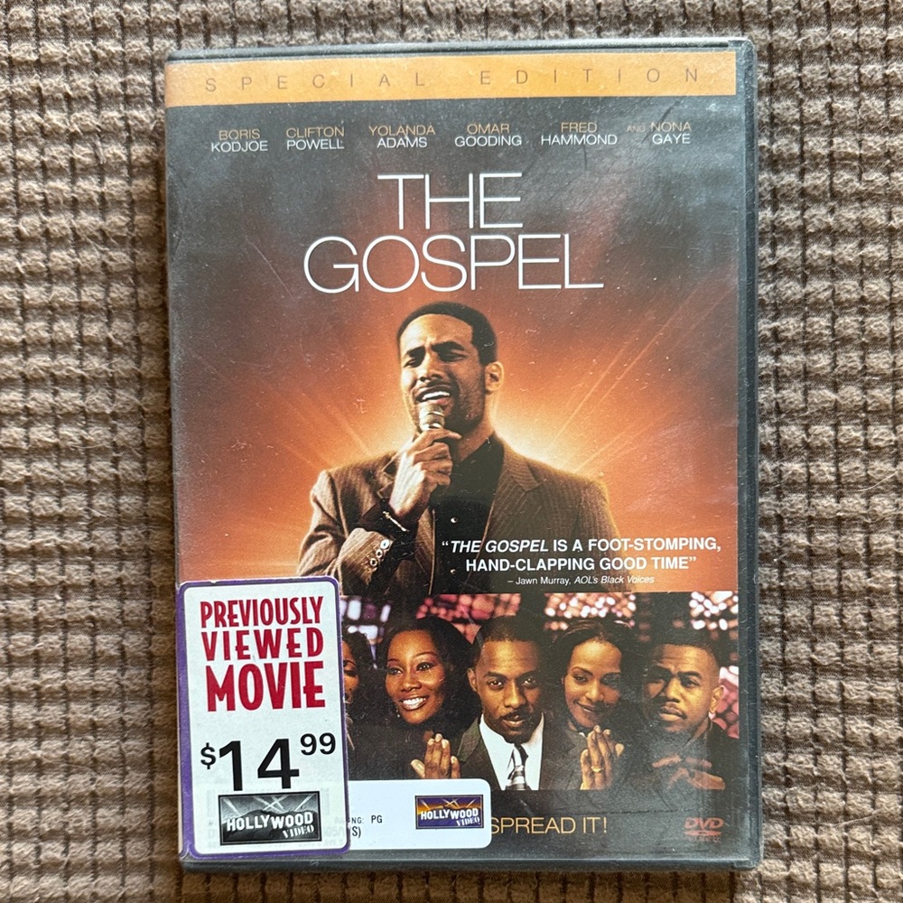 The Gospel Special Edition DVD
